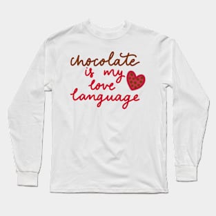 chocolate Long Sleeve T-Shirt